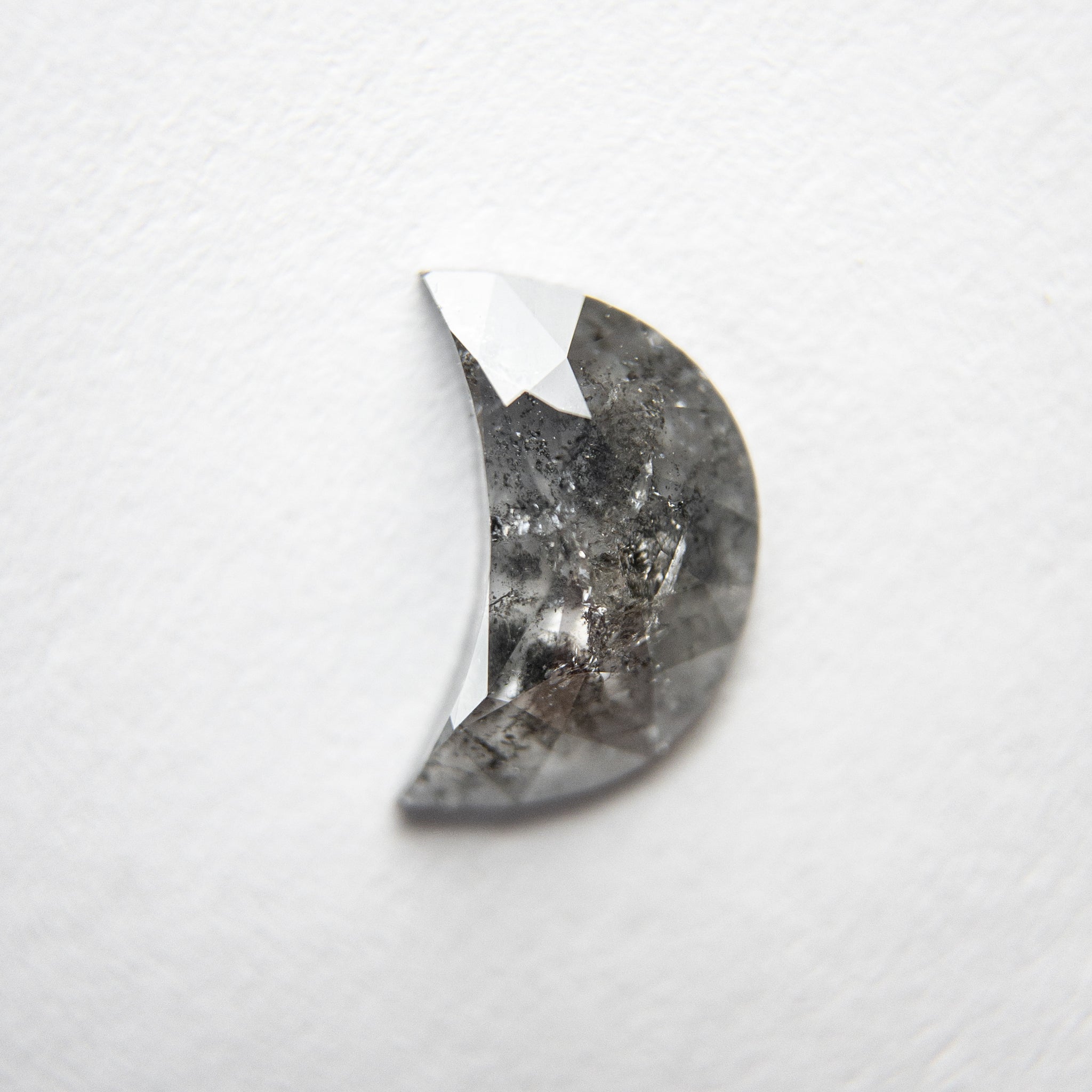 0.98ct 8.82x5.83x2.60mm Crescent Moon Rosecut 18125-01 - Misfit Diamonds
