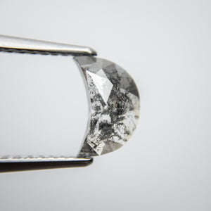 0.98ct 8.82x5.83x2.60mm Crescent Moon Rosecut 18125-01 - Misfit Diamonds
