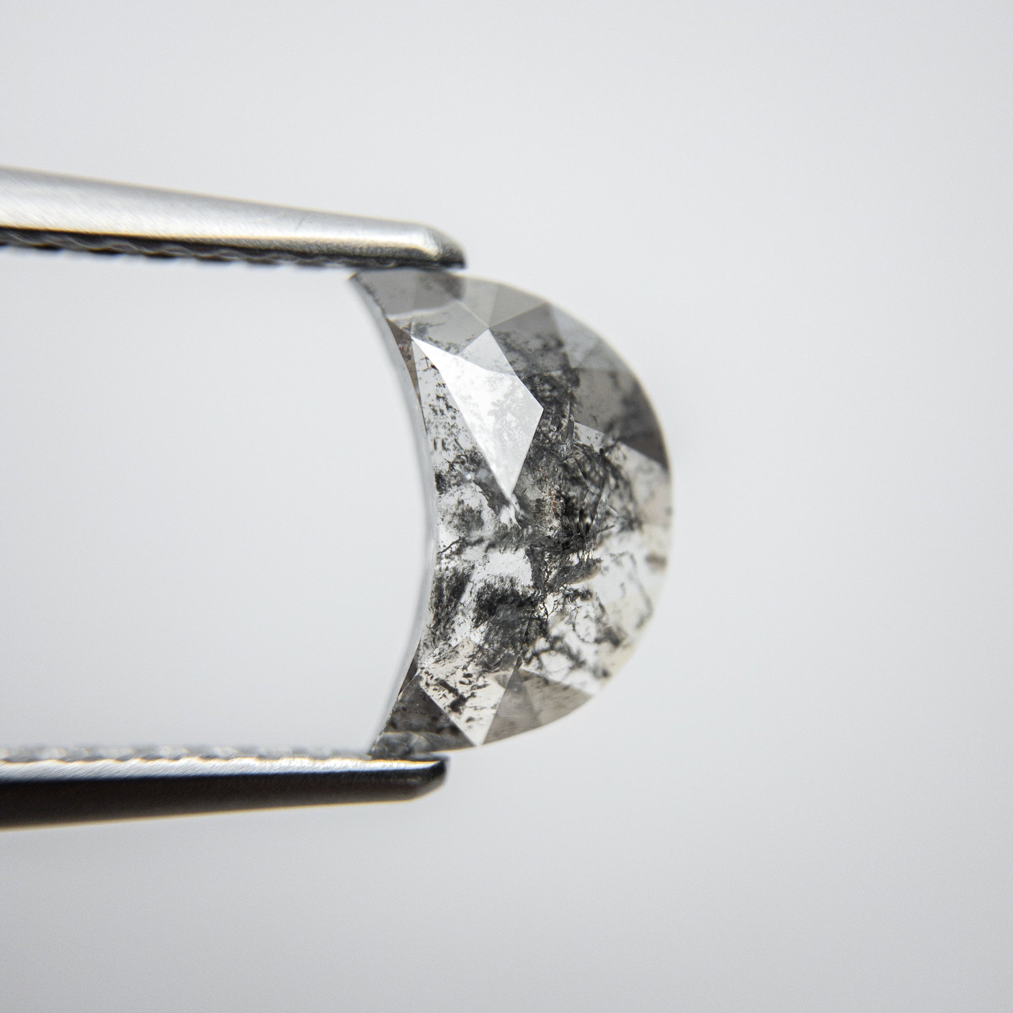 0.98ct 8.82x5.83x2.60mm Crescent Moon Rosecut 18125-01 - Misfit Diamonds