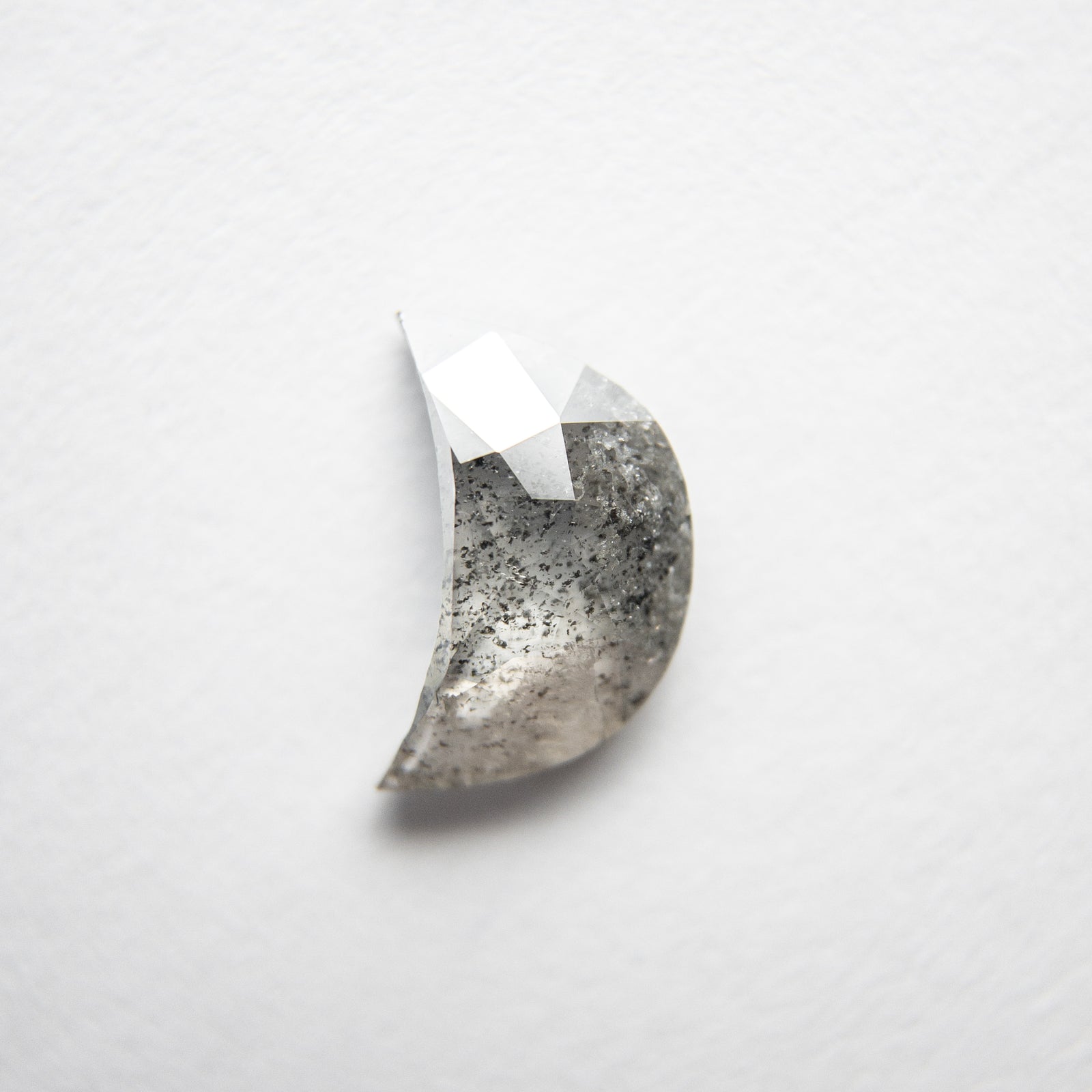 0.81ct 7.98x5.19x2.35mm Crescent Moon Rosecut 18125-02 - Misfit Diamonds