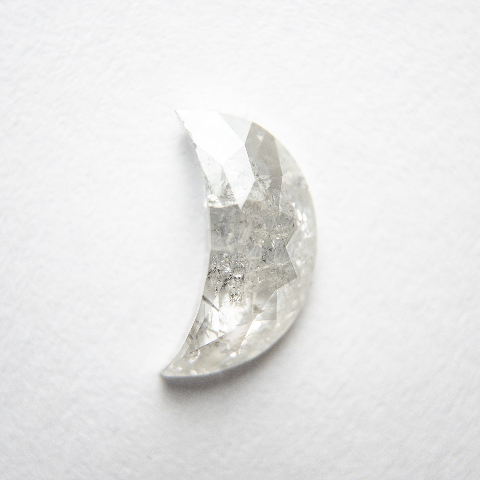 1.05ct 9.57x5.48x2.72mm Crescent Moon Rosecut 18125-03 - Misfit Diamonds