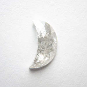 1.05ct 9.57x5.48x2.72mm Crescent Moon Rosecut 18125-03 - Misfit Diamonds