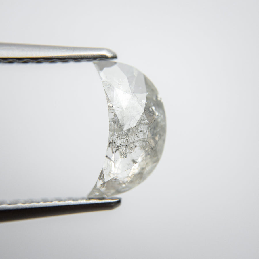 1.05ct 9.57x5.48x2.72mm Crescent Moon Rosecut 18125-03 - Misfit Diamonds