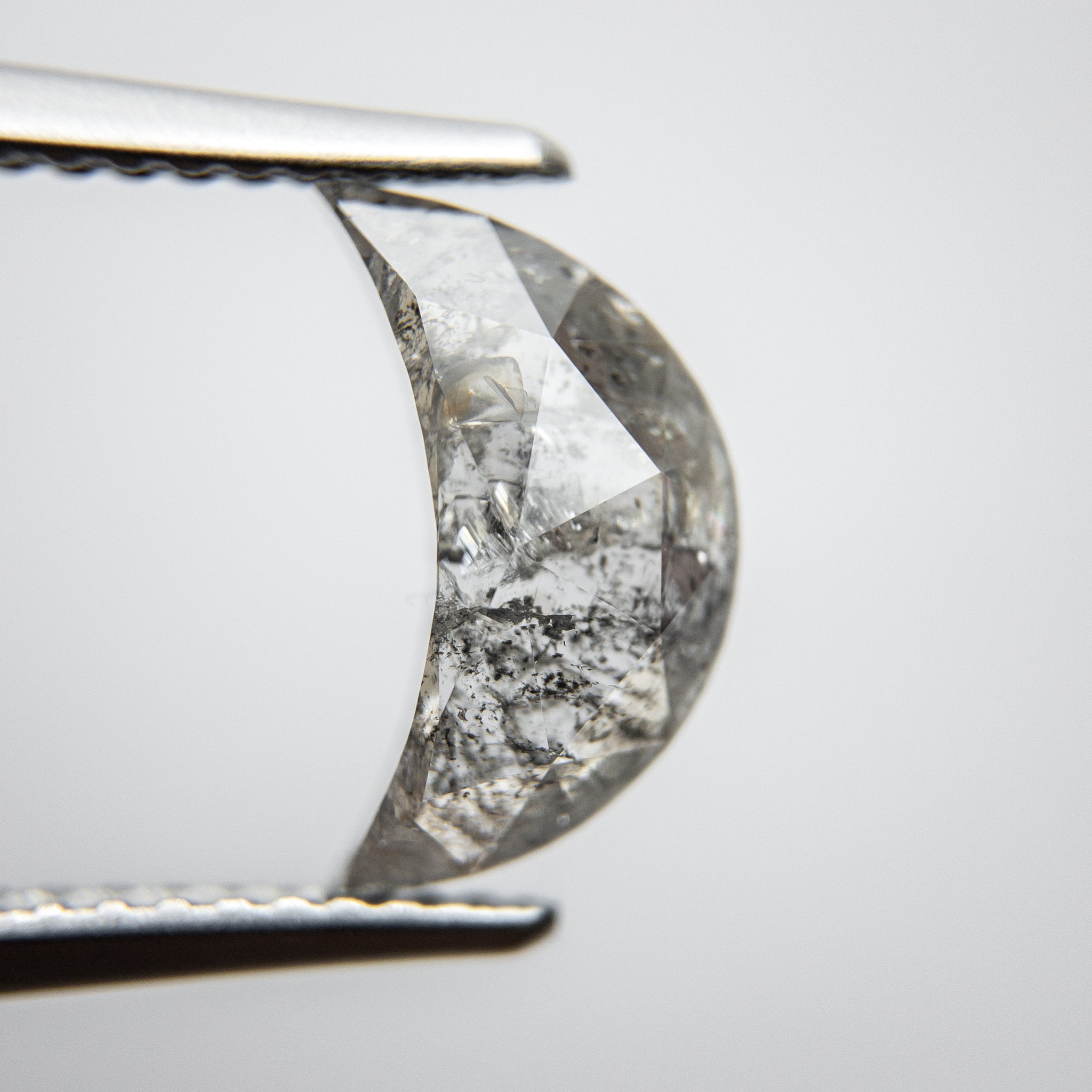 2.05ct 11.21x6.81x3.35mm Crescent Moon Rosecut 18125-04 - Misfit Diamonds