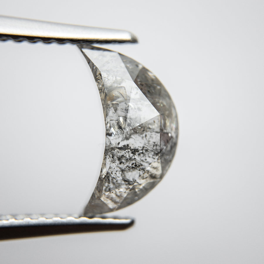 2.05ct 11.21x6.81x3.35mm Crescent Moon Rosecut 18125-04 - Misfit Diamonds