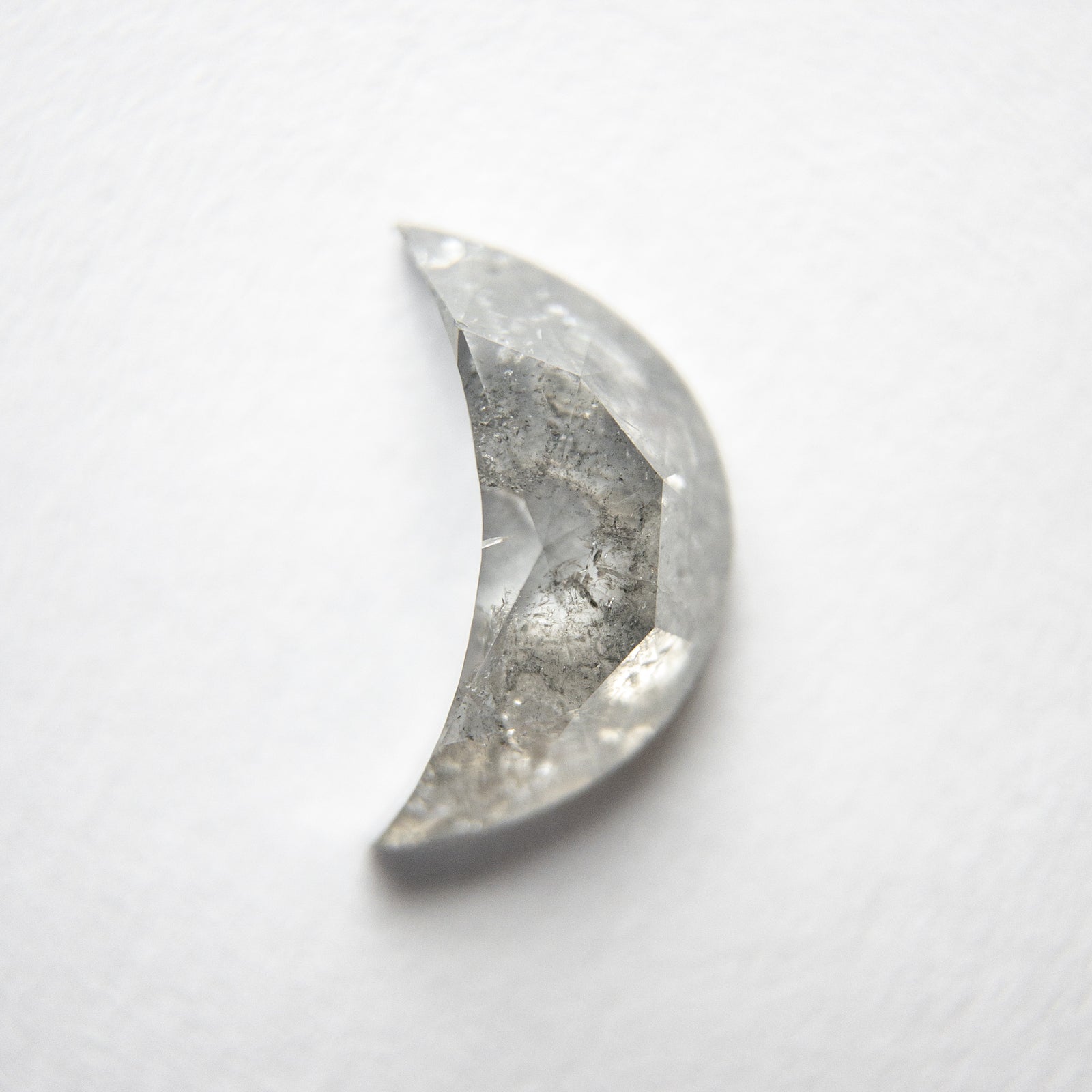 1.39ct 10.46x5.99x3.12mm Crescent Moon Rosecut 18125-05 - Misfit Diamonds