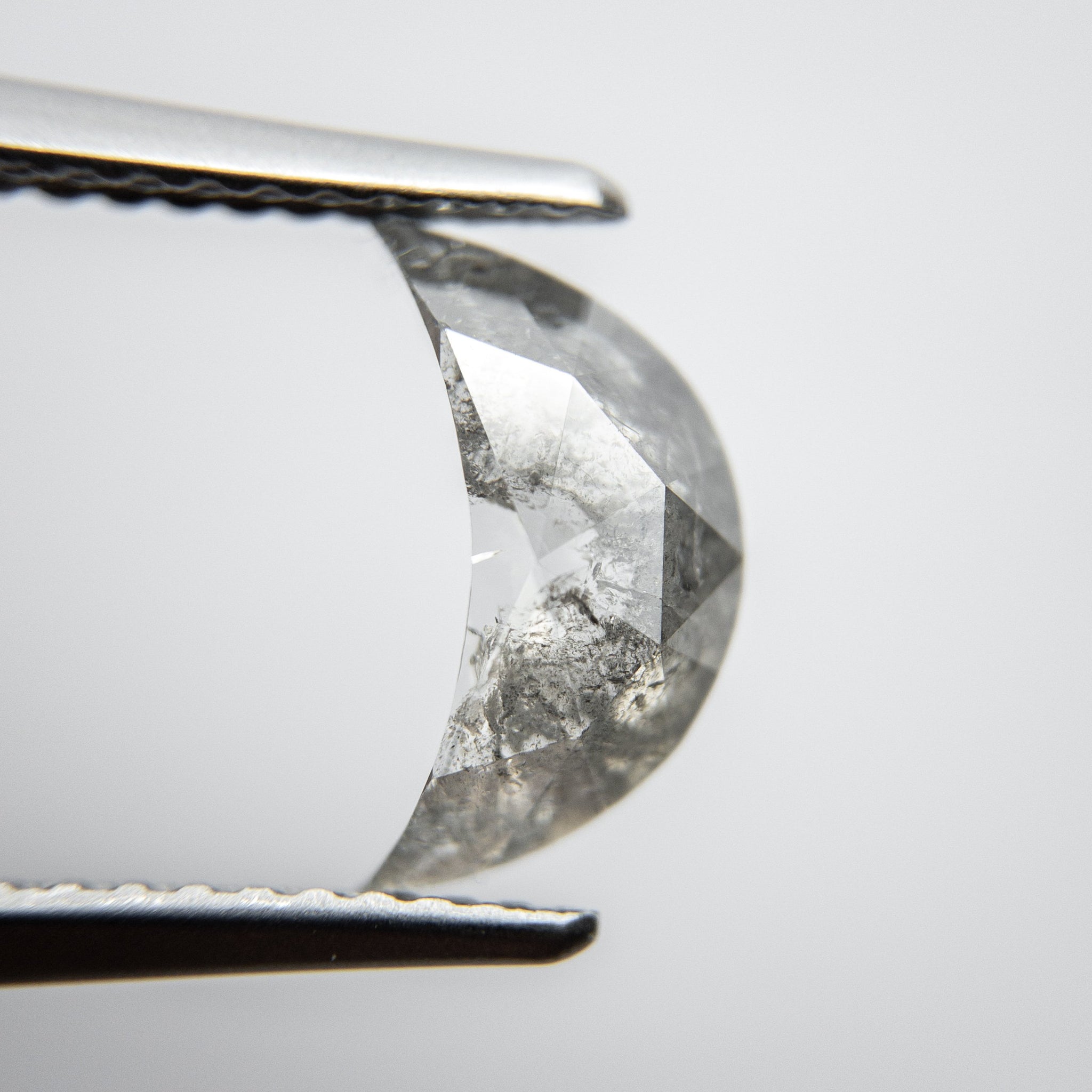 1.39ct 10.46x5.99x3.12mm Crescent Moon Rosecut 18125-05 - Misfit Diamonds