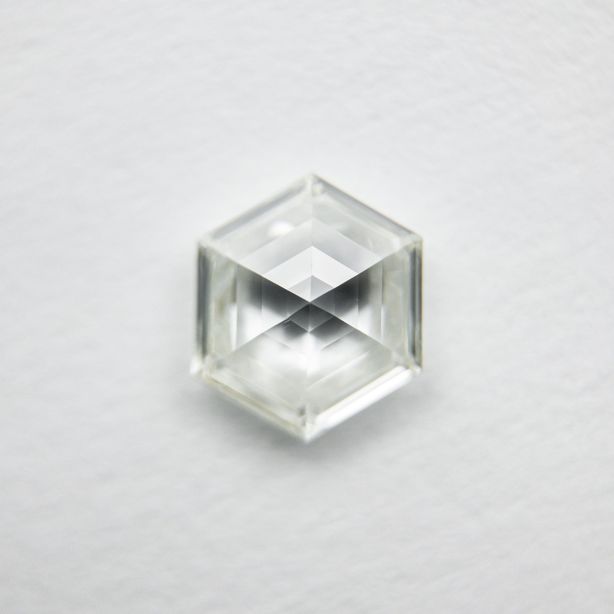 0.77ct 6.86x5.84x2.69mm VS1/VS2 J Hexagon Step Cut 18129-03