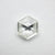 0.77ct 6.86x5.84x2.69mm VS1/VS2 J Hexagon Step Cut 18129-03 - Misfit Diamonds