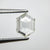 0.77ct 7.94x5.95x2.19mm Hexagon Step Cut 18129-04 - Misfit Diamonds