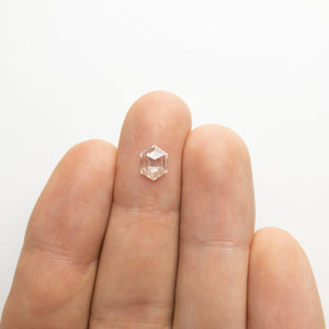 0.77ct 7.94x5.95x2.19mm Hexagon Step Cut 18129-04 - Misfit Diamonds