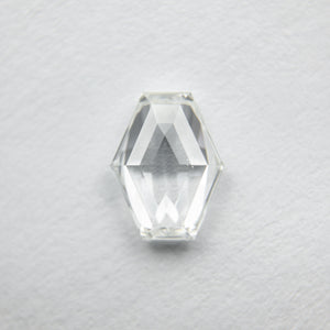 0.72ct 7.02x5.45x2.27mm Hexagon Step Cut 18129-06 - Misfit Diamonds