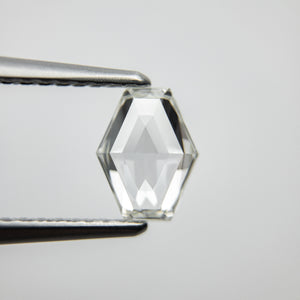 0.72ct 7.02x5.45x2.27mm Hexagon Step Cut 18129-06 - Misfit Diamonds
