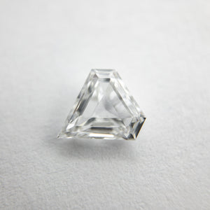 0.64ct 6.57x6.44x2.34mm Shield Step Cut 18129-09 - Misfit Diamonds