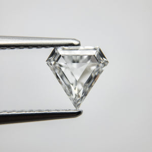 0.64ct 6.57x6.44x2.34mm Shield Step Cut 18129-09 - Misfit Diamonds