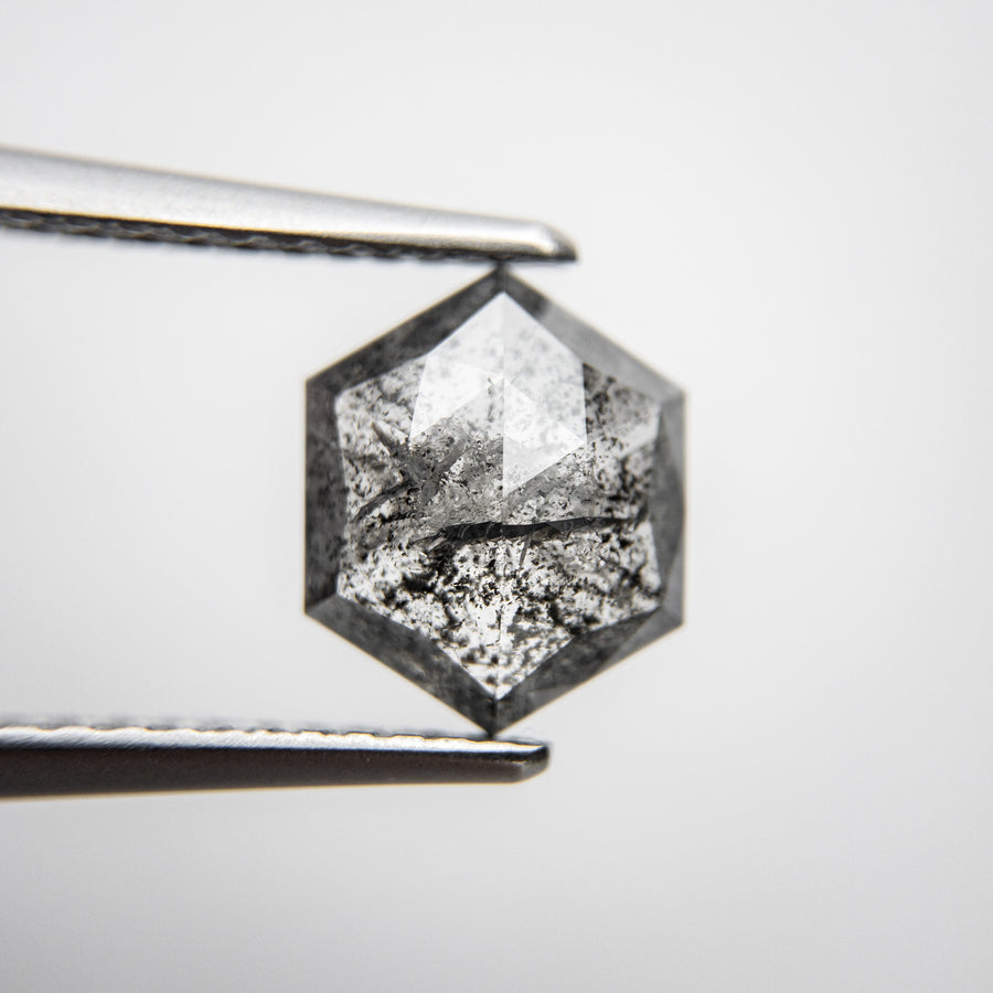 1.42ct 8.95x7.35x2.60mm Hexagon Rosecut 18131-01 - Misfit Diamonds
