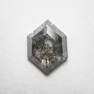 1.95ct 10.71x8.09x2.79mm Hexagon Rosecut 18131-02 - Misfit Diamonds