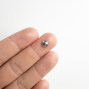 0.95ct 7.51x6.51x2.47mm Hexagon Rosecut 18131-03 - Misfit Diamonds