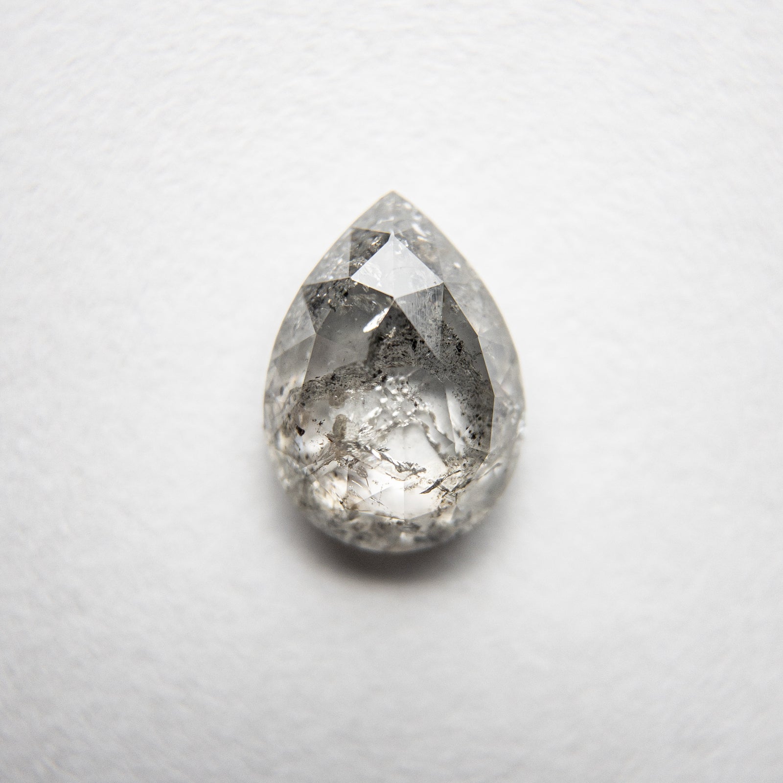 1.30ct 8.57x6.30x2.97mm Pear Double Cut 18132-03 - Misfit Diamonds