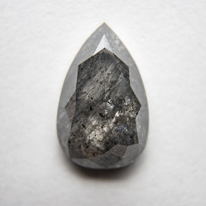 3.43ct 12.63x8.27x3.61mm Pear Rosecut 18132-06 - Misfit Diamonds