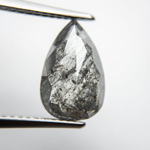 3.43ct 12.63x8.27x3.61mm Pear Rosecut 18132-06 - Misfit Diamonds