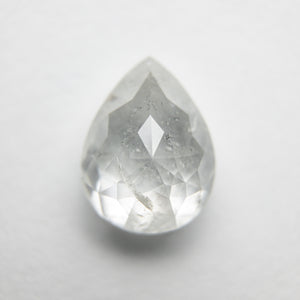 2.62ct 9.71x7.37x4.60mm Pear Double Cut 18133-07 - Misfit Diamonds