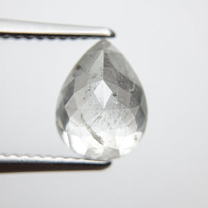 2.62ct 9.71x7.37x4.60mm Pear Double Cut 18133-07 - Misfit Diamonds
