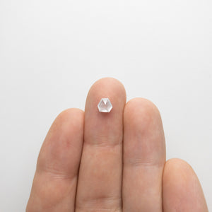 1.16ct 5.50x5.94x4.07mm Geometric Rosecut 18133-15 - Misfit Diamonds