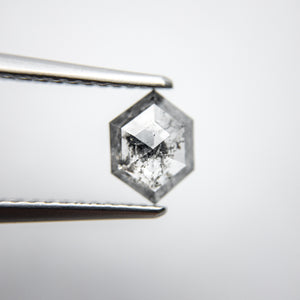 0.73ct 7.31x5.42x2.37mm Hexagon Rosecut 18134-01 - Misfit Diamonds