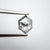 0.73ct 7.31x5.42x2.37mm Hexagon Rosecut 18134-01 - Misfit Diamonds