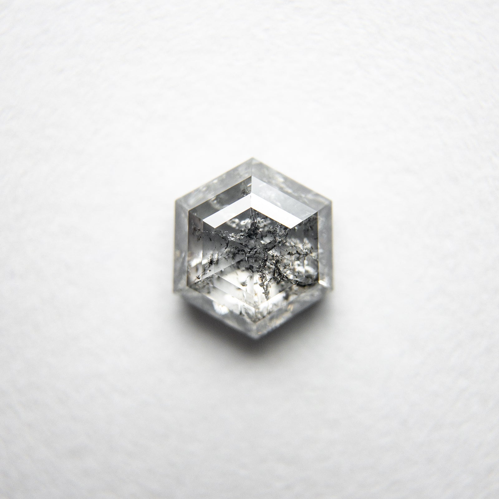 1.08ct 6.92x6.02x2.91mm Hexagon Rosecut 18134-02 - Misfit Diamonds