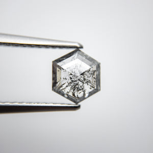 1.08ct 6.92x6.02x2.91mm Hexagon Rosecut 18134-02 - Misfit Diamonds