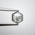 1.08ct 6.92x6.02x2.91mm Hexagon Rosecut 18134-02 - Misfit Diamonds