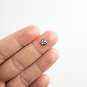 1.08ct 6.92x6.02x2.91mm Hexagon Rosecut 18134-02 - Misfit Diamonds