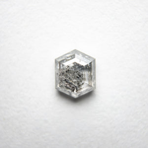 0.80ct 6.19x5.14x2.53mm Hexagon Rosecut 18134-03 - Misfit Diamonds