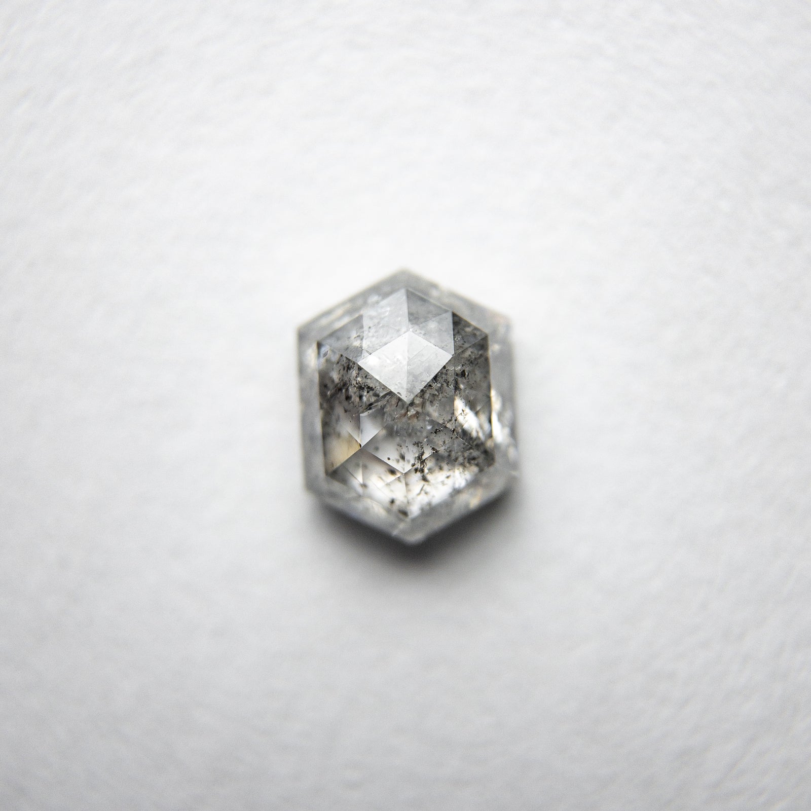 0.98ct 6.43x5.10x3.17mm Hexagon Rosecut 18134-06 - Misfit Diamonds