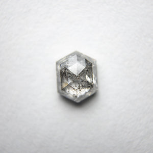 0.98ct 6.43x5.10x3.17mm Hexagon Rosecut 18134-06 - Misfit Diamonds