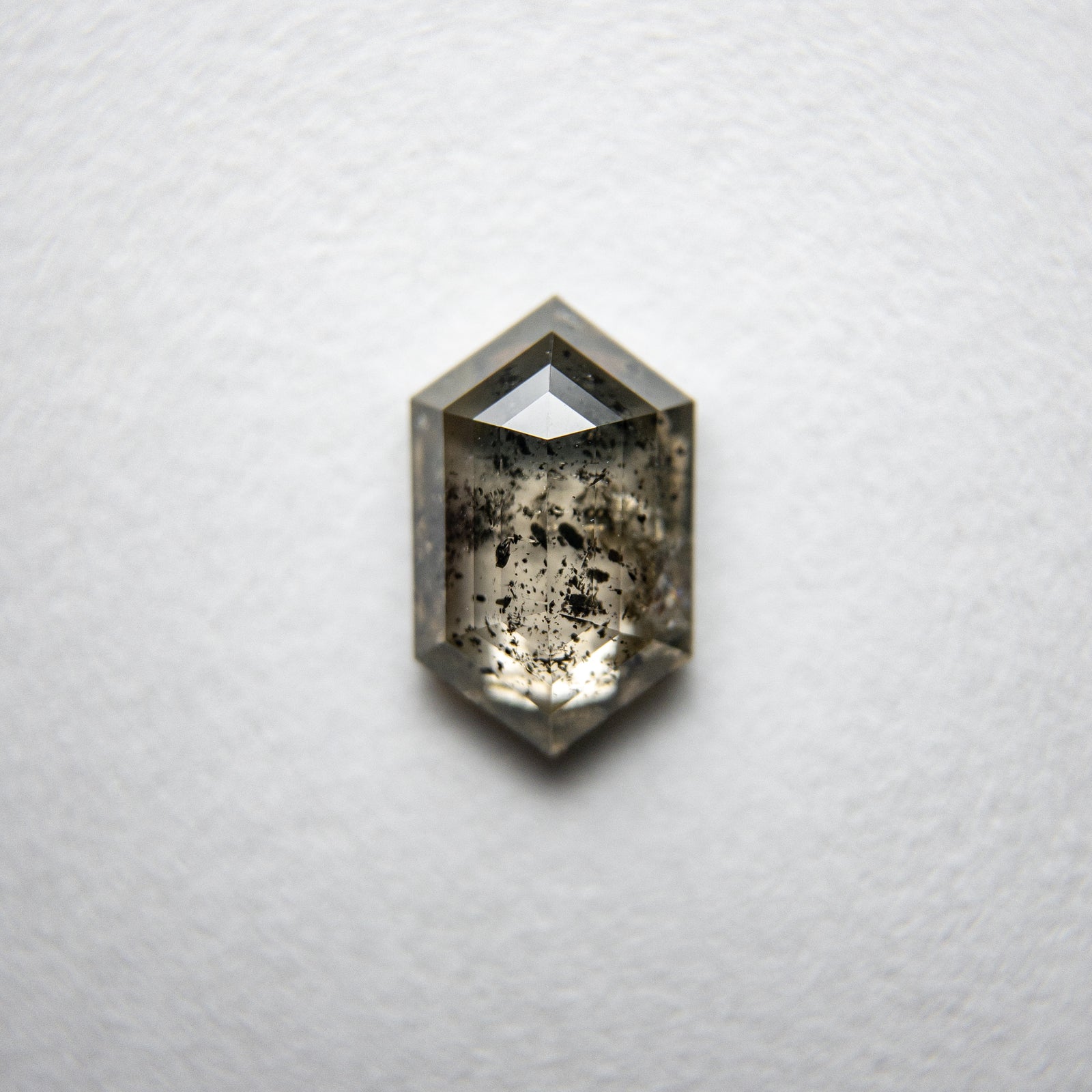 0.83ct 7.89x4.93x2.28mm Hexagon Rosecut 18134-09 - Misfit Diamonds