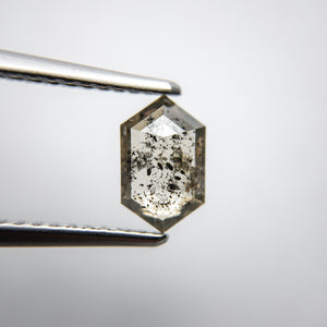 0.83ct 7.89x4.93x2.28mm Hexagon Rosecut 18134-09 - Misfit Diamonds