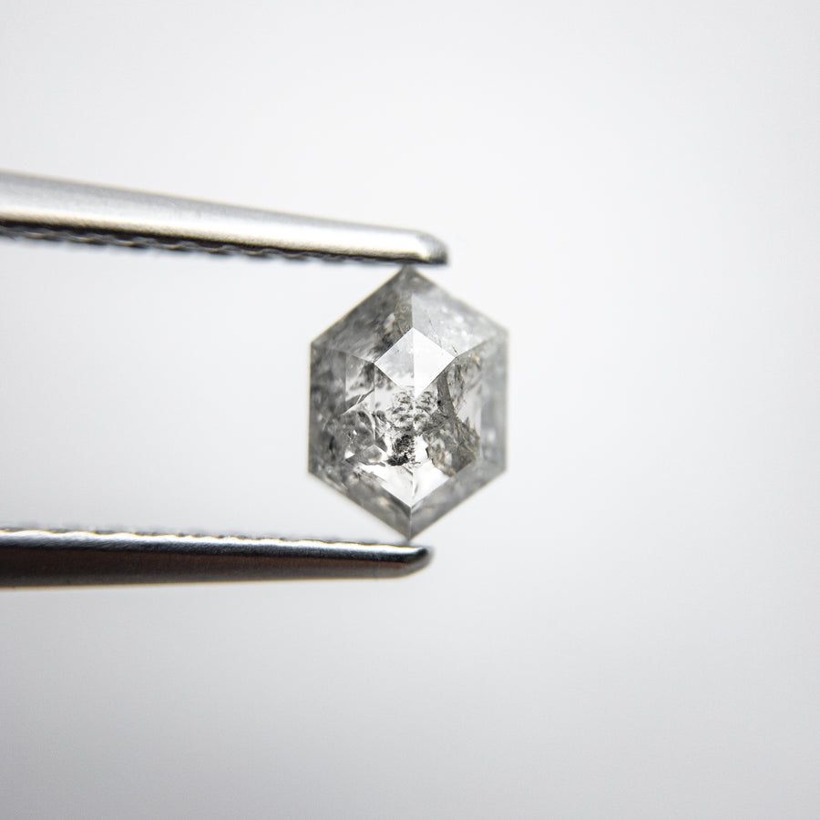 0.64ct 6.36x4.61x2.49mm Hexagon Rosecut 18134-13 - Misfit Diamonds
