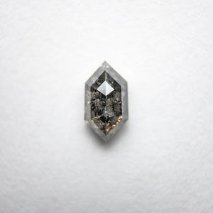 0.66ct 7.20x3.97x2.76mm Hexagon Rosecut 18134-14 - Misfit Diamonds