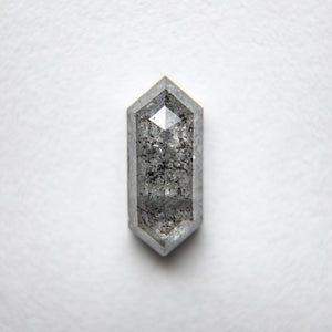1.36ct 9.91x4.27x3.00mm Hexagon Rosecut 18134-15 - Misfit Diamonds