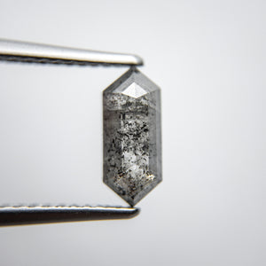 1.36ct 9.91x4.27x3.00mm Hexagon Rosecut 18134-15 - Misfit Diamonds