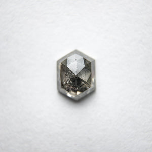 0.74ct 6.47x4.93x2.57mm Hexagon Rosecut 18134-17 - Misfit Diamonds