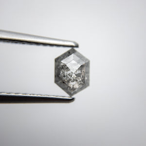 0.62ct 6.39x4.60x2.45mm Hexagon Rosecut 18134-19 - Misfit Diamonds