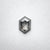 0.51ct 6.30x4.54x1.96mm Hexagon Rosecut 18134-22 - Misfit Diamonds