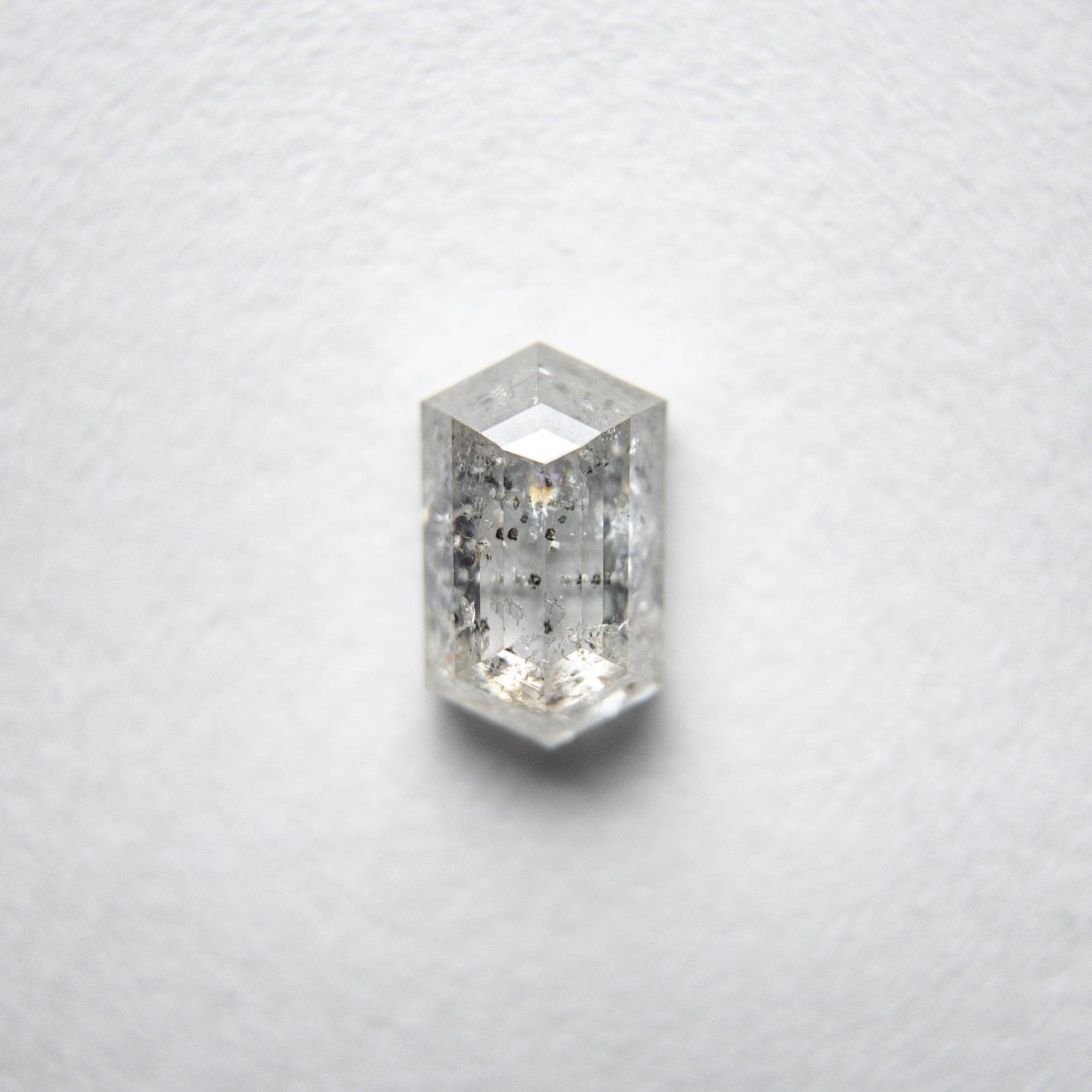 0.78ct 6.65x4.07x2.74mm Hexagon Rosecut 18134-23 - Misfit Diamonds