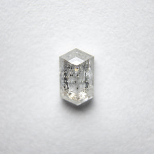 0.78ct 6.65x4.07x2.74mm Hexagon Rosecut 18134-23 - Misfit Diamonds