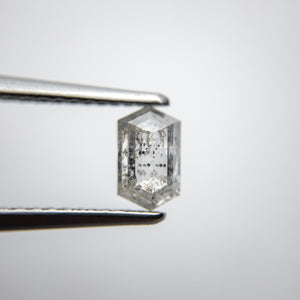 0.78ct 6.65x4.07x2.74mm Hexagon Rosecut 18134-23 - Misfit Diamonds