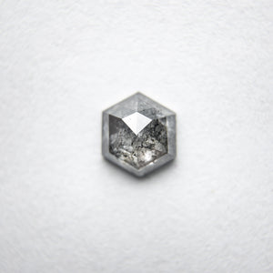 0.65ct 6.05x5.14x2.55mm Hexagon Rosecut 18134-24 - Misfit Diamonds